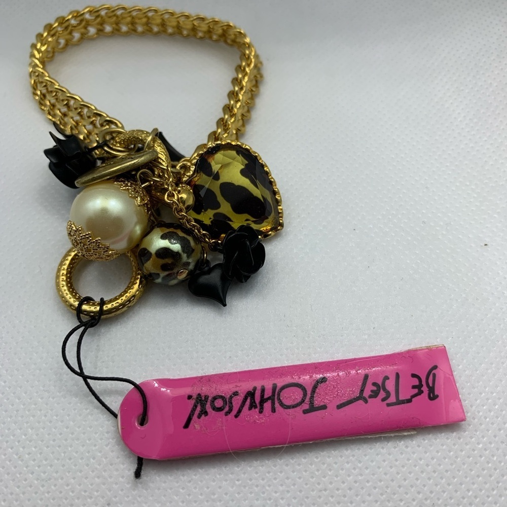 Vintage Betsy Johnson Charm Bracelets